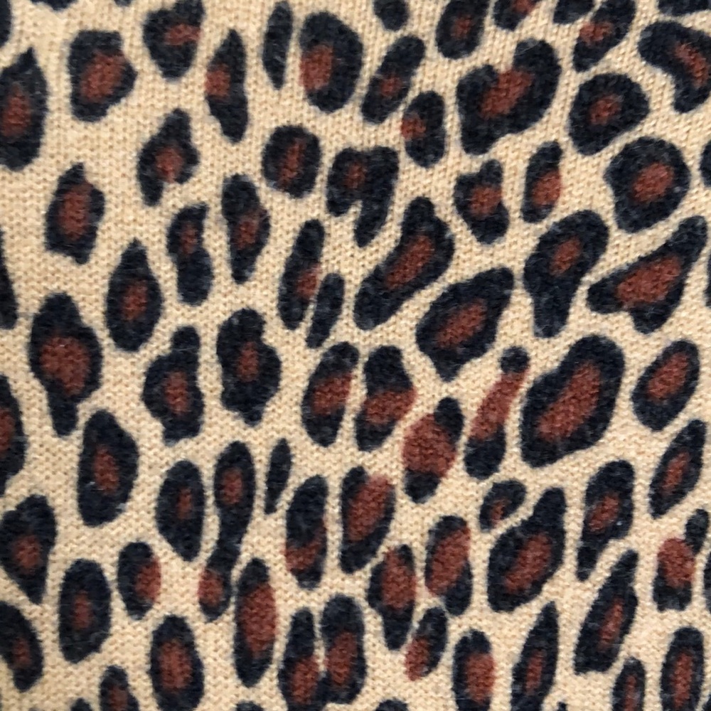 Vintage Leopard print Sweater - Picture 4 of 4